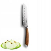 Virtuvinis santoku peilis Starke Pro Keiko Yoko, 12,5 cm, japoniškas plienas