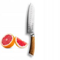 Virtuvinis Santoku peilis Starke Pro Keiko Yoko, japoniškas plienas, 17,5 cm
