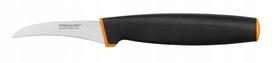 Daržovių skutimo peilis FISKARS CONTROL+, lenkta 7 cm japoniško plieno geležtė