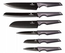 Virtuvinių peilių rinkinys Berlinger Haus Carbon Pro, 6 vnt.