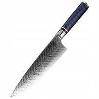 Virtuvinis peilis Fukutsu, japoniškas VG-10 Damasko plienas