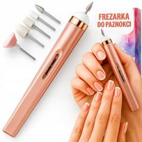 Nagų frezavimo aparatas manikiūrui ir pedikiūrui, odelių priežiūrai, USB