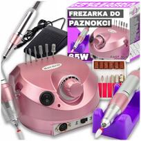 Nagų freza su frezų rinkiniu ir pedalu, 80W