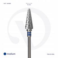 Karbidinis kūginis frezas kairiarankiams DIVNA, 5 mm (K109)