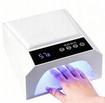 UV LED nagų lempa su PU rankų atrama