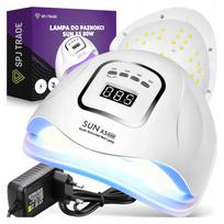 Nagų lempa SUN x5 UV/LED, 80W, LCD, 36 diodų, hibridiniams geliniams lakams