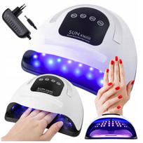 Nagų lempa SUN X16, 72 LED, LCD ekranas, 320 W, geliniam lakavimui