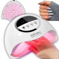 Nagų lempa 258W UV/LED X20 MAX, rožinė