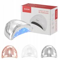 Nagų lempa UV/LED, greito džiovinimo, sidabrinė, profesionali