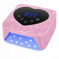 Nagų džiovintuvė UV/LED 72W, įkraunama, su LCD, HEART PRO