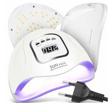Nagų lempa SUN X5 MAX, 120W, UV/LED, LCD ekranas, geliniams lakams