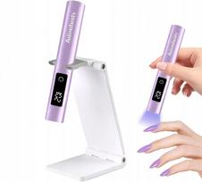 Nagų džiovinimo UV LED lempa, mini, 3 režimai, USB, violetinė