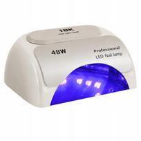 Nagų lempa LED, 48W, su laikmačiu, veidrodiniu dugnu, sidabrinė