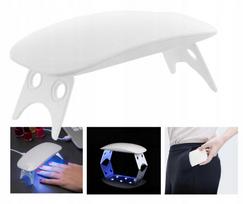 Mini UV LED lempa nagų manikiūrui, kelioninė, 12 W