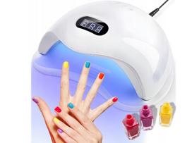 Nagų lempa, 48W, UV/LED, USB, profesionali