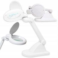 Stalinė LED lempa su didinamuoju stiklu 3D+8D, 3W