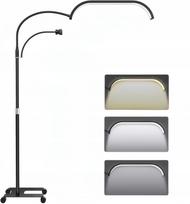 Grindinė LED lempa, 45W, 155 cm, 208 LED, 3000–6000K, blakstienų priauginimui