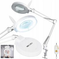 LED kosmetinis didinamasis stalinės lempos šviestuvas, 24W, baltas, 83 cm