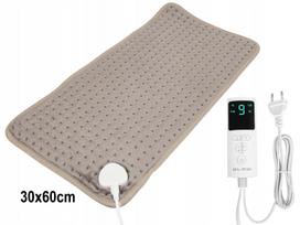 Elektrinė šildoma pagalvėlė Blow, pilka, 60x30 cm, su temperatūros reguliavimu ir nuotoliniu pulteliu