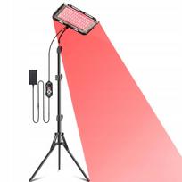 Infraraudonųjų spindulių fizioterapinė lempa, 96 LED, 12V, daugiafunkcė