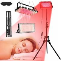 Infraraudonųjų spindulių šildymo lempa 12V, 96 LED, raudona šviesa