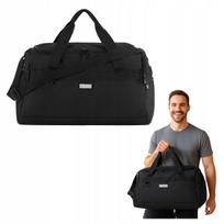 Sportinė kelioninė maišas, didelis, juodas, vandeniui atsparus, Cordura