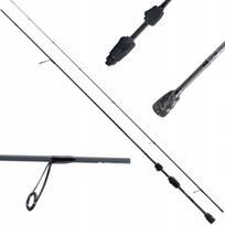 Spiningo meškerė MF BLACK STREAM, 1,80 m, 1–7 g, anglies pluošto, lydekai ir ešeriui