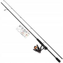 Spiningavimo meškerė su ritė DAM FIRE WAVE XP 1000, 183 cm, 4–12 g, 5 guoliai