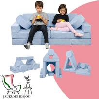 Modulinė sofa vaikams - Nr.19 - 140cm x 140cm