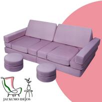 Modulinė sofa vaikams - Nr.17 - 140cm x 75cm