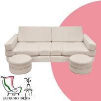 Modulinė sofa vaikams - Nr.11 - 140cm x 75cm
