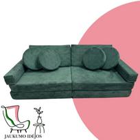 Modulinė sofa vaikams - Nr.9 - 140cm x 75cm