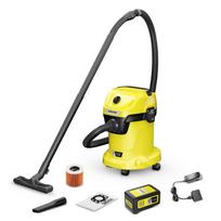 Akumuliatorinis siurblys KARCHER WD 3-18 Battery Set V-17/20 Geltonas