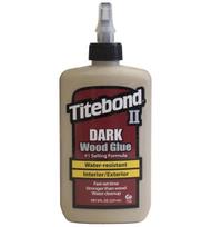 Medienos klijai "Titebond II Dark Wood Glue” – D3, Tamsiai Rudi Medienos Klijai Stalių Darbams, 237ml