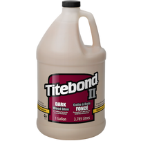 Medienos klijai TITEBOND II Dark Wood Glue Tamsiai rudi 3,78l