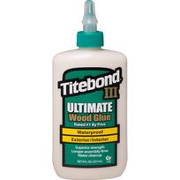 Medienos klijai TITEBOND III Ultimate Vandeniui atsparūs D4 237 ml