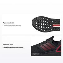 adidas UltraBoost 20 Lunar New Year 2023 Unisex Sneakers Black Core-Black Vivid-Red ID4255 36