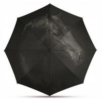Happy Rain Mini Automatinis Skėtis "arkliai" - Vėjui Atsparus
