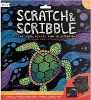 "Scratch & Scribble" povandeninis pasaulis - spalvoti balionai