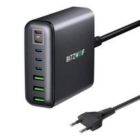 BLITZWOLF BW-S26 250W sieninis įkroviklis telefonams su USB-C ir didelės galios
