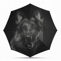 Happy Rain automatinis mini skėtis su šunelio paveikslėliu