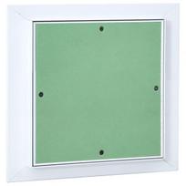 Prieigos panelė su aliuminio rėmu ir gipso plokšte 250x250 mm