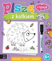 Rašymas ir piešimas su kačiuku Labirintai skaidrės - Anna Podgórska