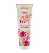 Jean&Len dušo želė su spanguolėmis ir vanile 250 ml