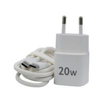 Ładowarka Evelatus Adapteris Evelatus FusionChage Wall Charger Bundle 20W Power Adapter - 60W USB-C to USB-C Silicone Cable