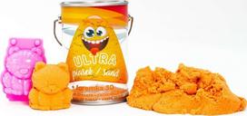 "Ultra Sand" 150 g oranžinės spalvos + Tigro forma - Epee