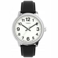 Vyriškas laikrodis Timex Tw2v21200 su juodu odiniu dirželiu