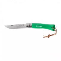 Sulankstomas peilis Opinel Colorama 07 inox žalias skroblas