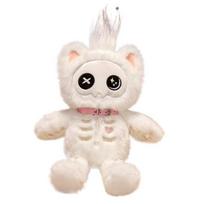 39cm Skeleton Cat Doll Simulation Plush Toy Handmade Doll Cartoon Anime Cute Pillow Cushion Home Decoration Children's Birthday balta