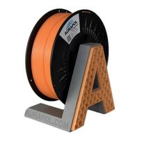 Filamentas AURAPOL PLA pusiau permatomas 1.75mm 1kg – persikų liepsna